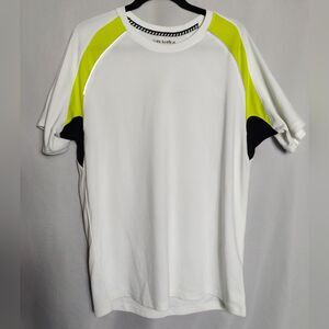 Foot Locker Men's Performance Athletic T-shirt with Reflective Strips, Sz XL